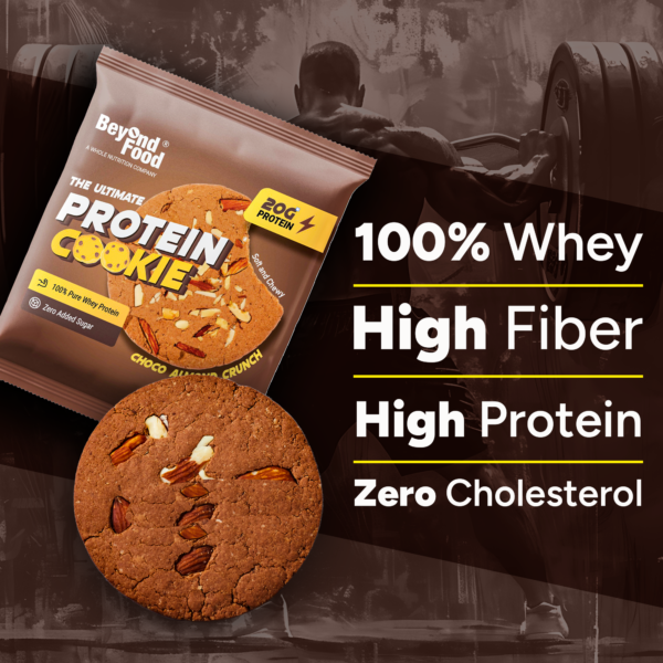 Protein Cookies - Choco Almond Crunch - Image 3