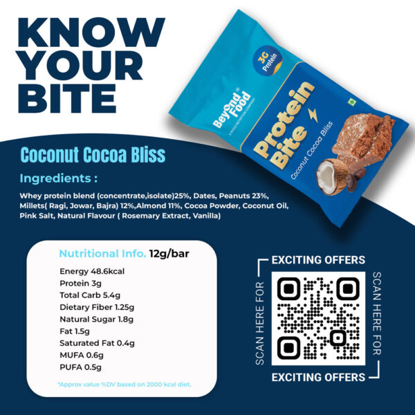 Protein Bites - Coconut Cocoa Bliss - Image 4