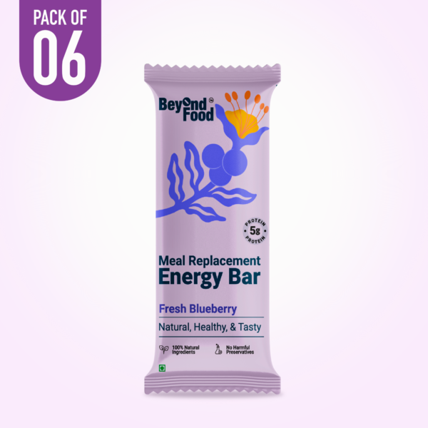 Meal Replacement Energy Bar - Fresh Blueberry