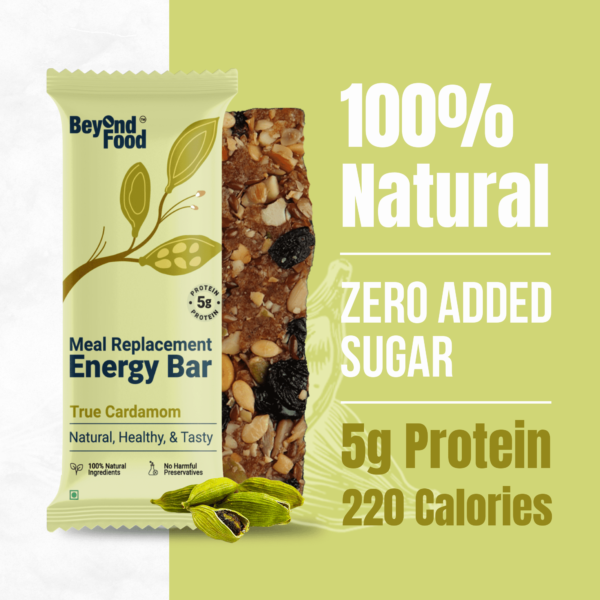 Meal Replacement Energy Bar - True Cardamom - Image 4